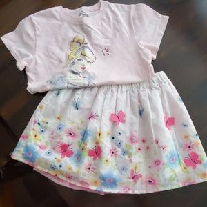 Girls skirt set